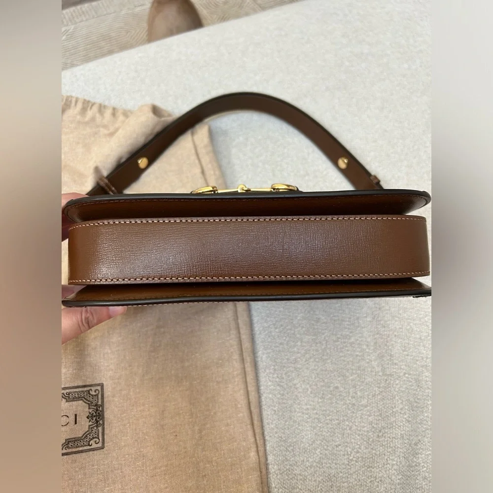 NEW 1955 Gucci Horsebit Shoulder Bag - Picture 6 of 10